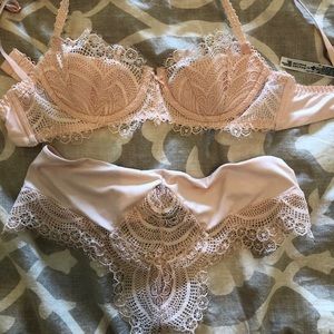 New! Free People Lingerie Set